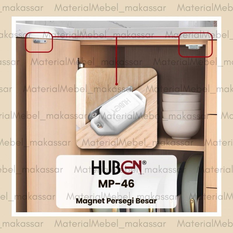 Huben MP 46 ประตู MAGNET