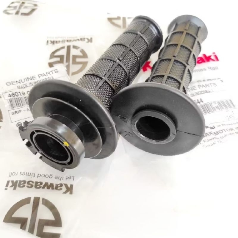 ปลอกแฮนด์ Handfat + ท่อแก๊ส Kawasaki KLX 150 D-Tracker 150 KLX150 DTRACKER สายแก๊ส 2 เดิม