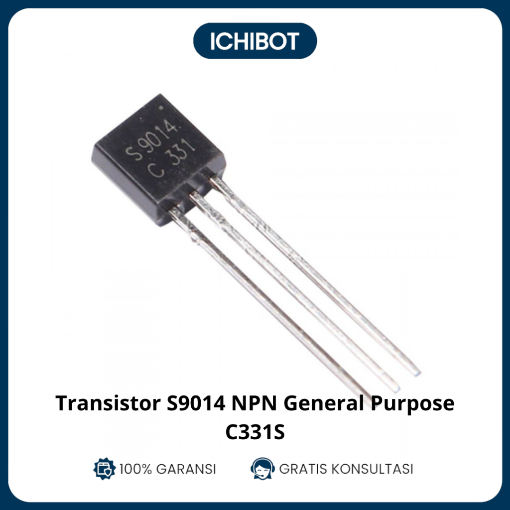 ทรานซิสเตอร์ S9014 NPN วัตถุประสงค์ทั่วไป C331S