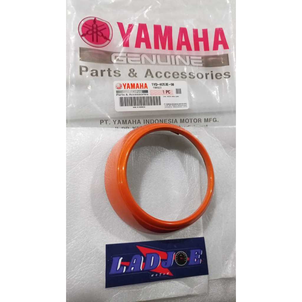 KM Fino Fi Speedometer Ring/ Upper Meter Case/สีส้ม/1pcs/ 1YD-H353E-90/YAMAHA