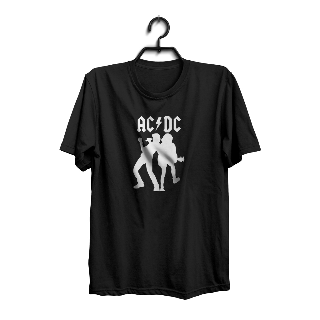 เสื้อยืด Brian Johnson And Angus Young ACDC