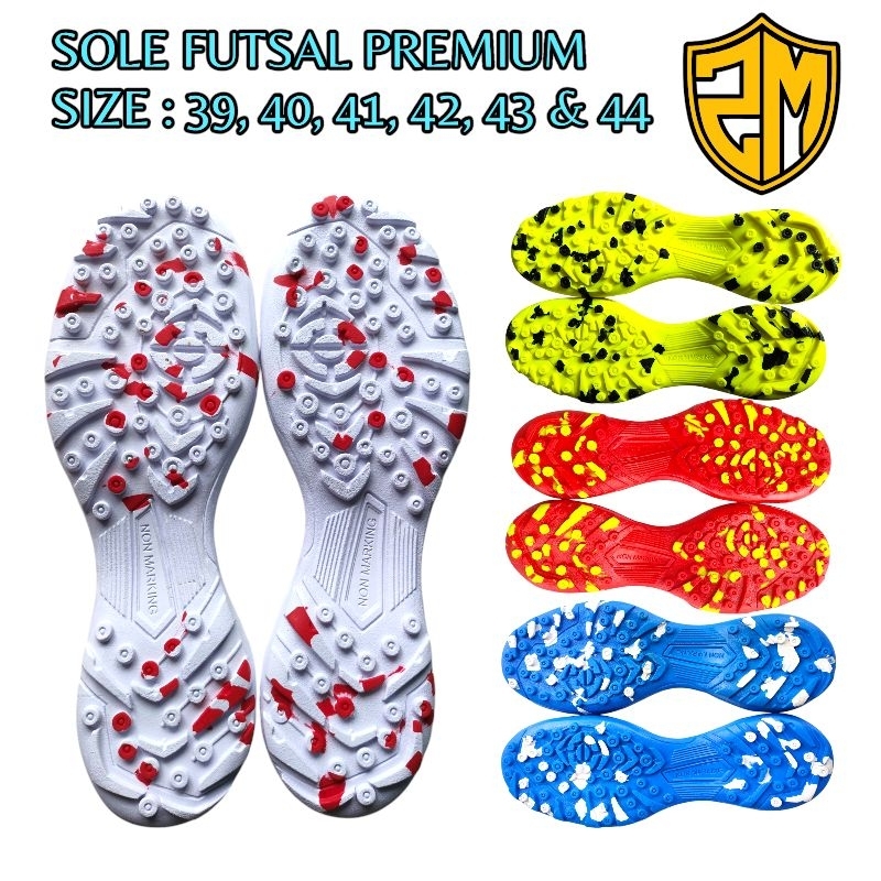 พื้นรองเท้าฟุตซอลผู้ใหญ่พร้อมฟันด่าง