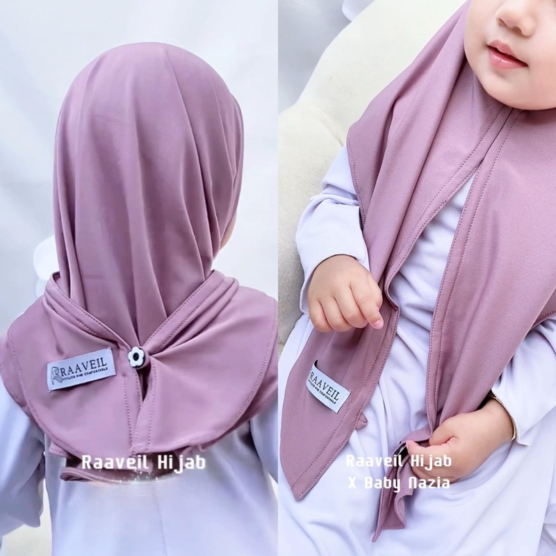 Instant Hijab PASMINA BUTTON BABY 0-2 ปี premium jersey Instant Hijab headscarf สําหรับหญิง pashmina ทารกแรกเกิด