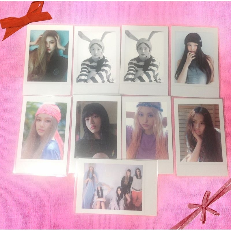 Photocard pc newjeans กางเกงยีนส์ใหม่ nj apple เพลง appmus minji Hanni haerin Danielle Hyein กลุ่มนี