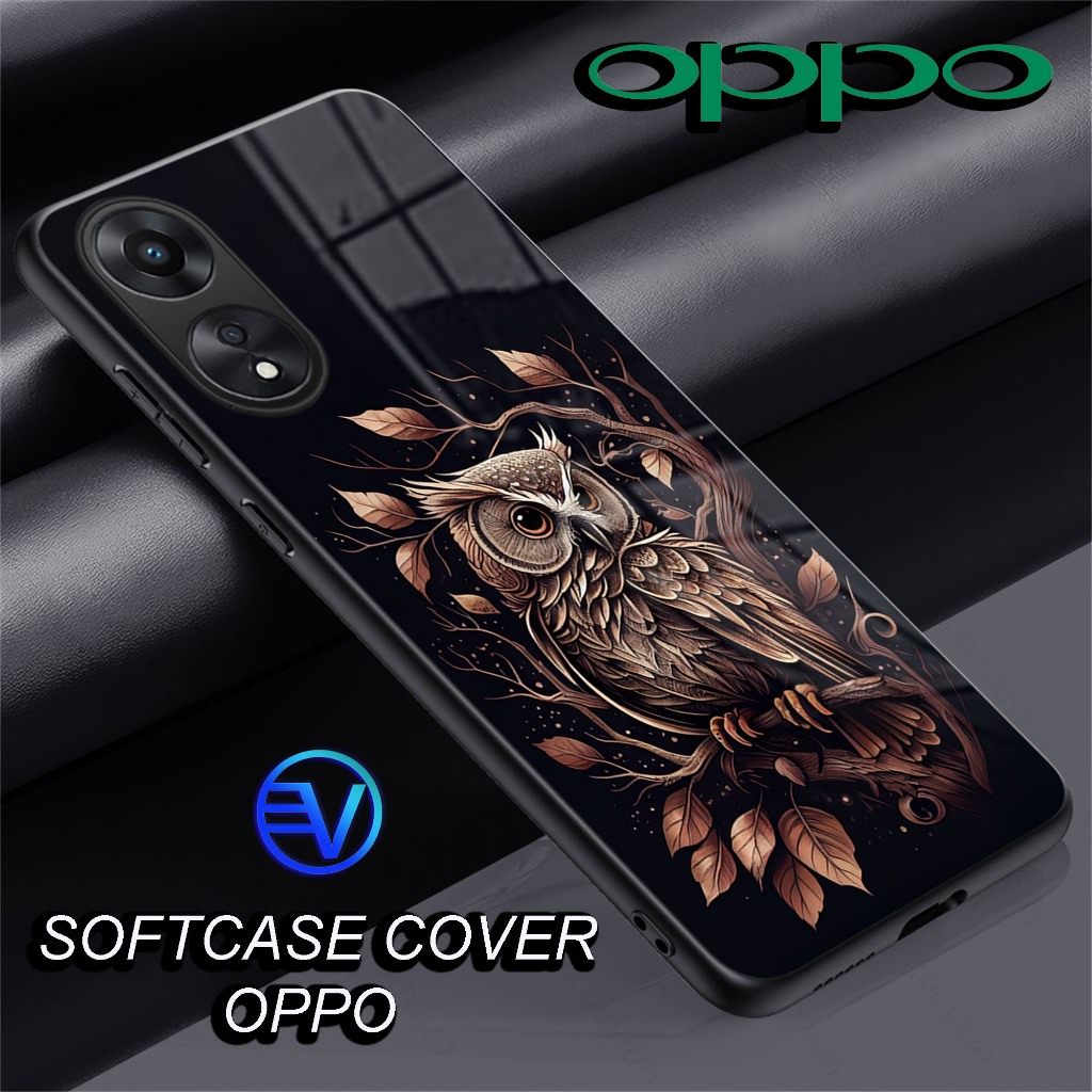 [ GT05 OWL ] Softcase Glossy Oppo (A3X)(A3PRO 5G)(A60)(A16)(A17)(A17K)(A18)(A38 4G)(A58 4G )(A53 (A9