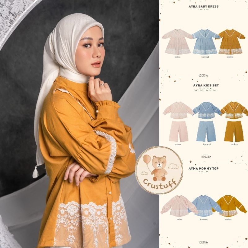 Ayra BABY DRESS - AYRA KIDS DRESS - AYRA MOMMY TOP BOHOPNA B101