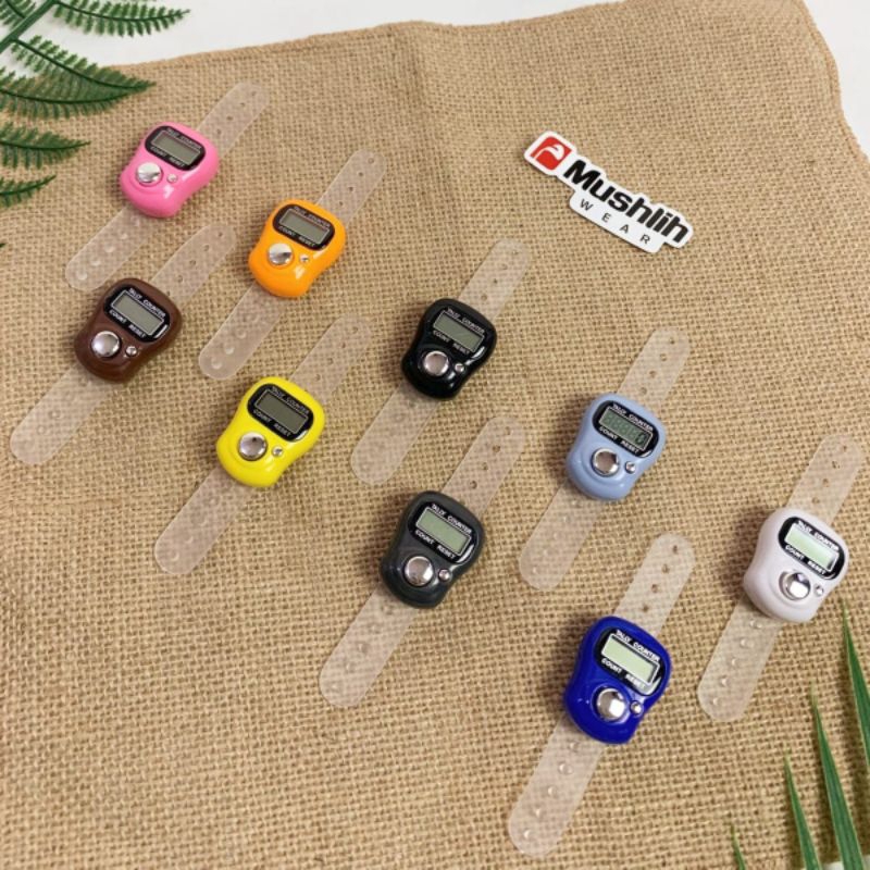 FC1 - LED Finger Counter - Mini LED Digital Praying Bead - God willing Very Help Humrah บูชาโดยเฉพาะ