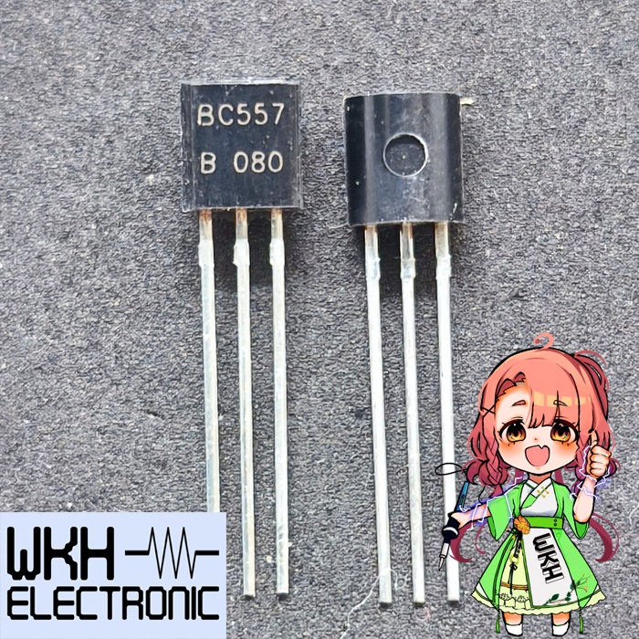 BC557B BC557 Bipolar PNP ทรานซิสเตอร์เดี่ยว TO92 BG90