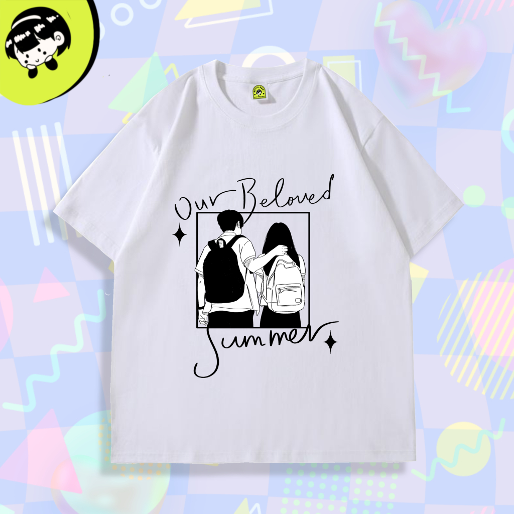 KATUN KUKI เสื้อยืด Unisex OUR BELOVED SUMMER K-Drama / 24s Combed Cotton / Short Sleeve