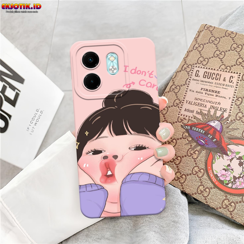 เคส Infinix Hot 50i - เคส Infinix Hot 50i - เคสแฟชั่น - Infinix Hot 50i Silicone - Cool and Cute Mot