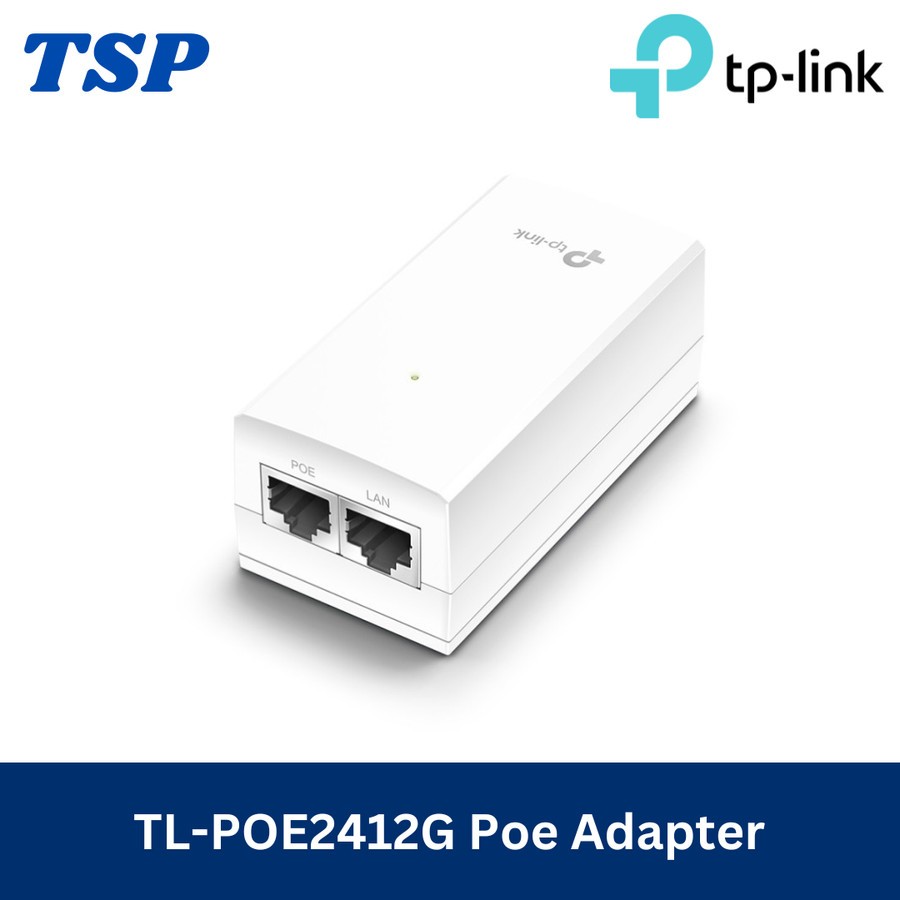 อะแดปเตอร์ TP-Link TL-POE2412G Gigabit PoE
