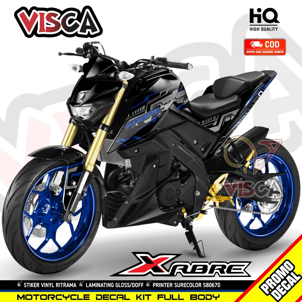 Xabre Variation สติกเกอร์ Full Body Xabre Decal สติกเกอร์ Xabre Full Body Striping Xabre Decal Varia