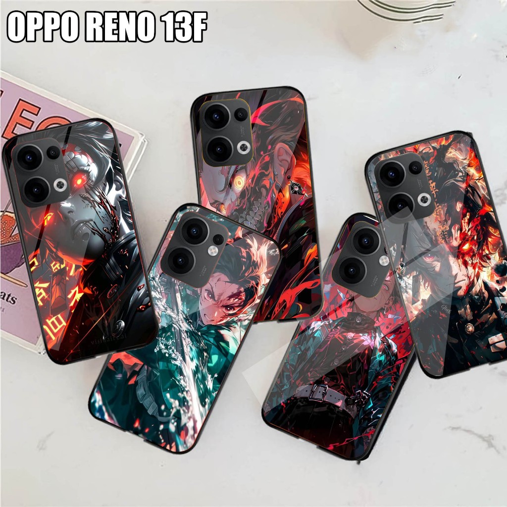 HP SENJACASE SOFTCASE GLASS TYPE 0PP0 RENO 13F ใหม่ล่าสุด - Silicone - เคสเคลือบเงา - เคส - ล่าสุด -