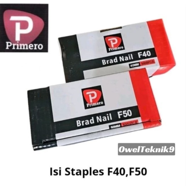 OwelTeknik9 - Staples Nail Filler F40, F50 Primero/F40,F50 PRIMERO ของแท้ 100%