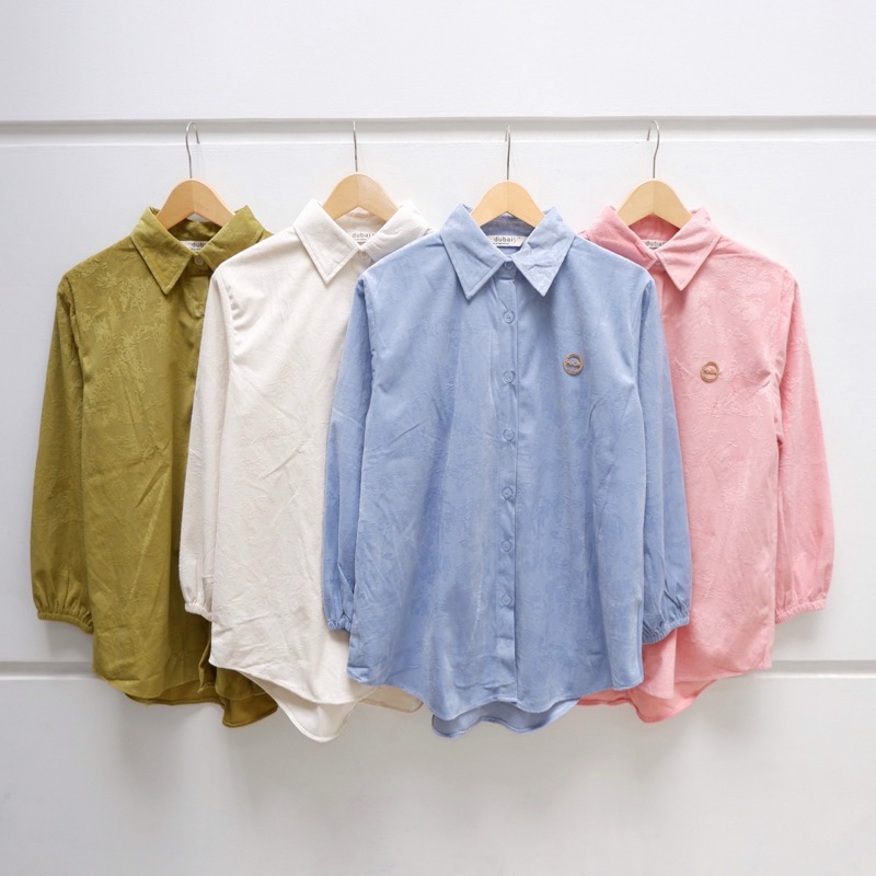 เสื้อเชิ้ต KEMEJA Cella Brudru Embros