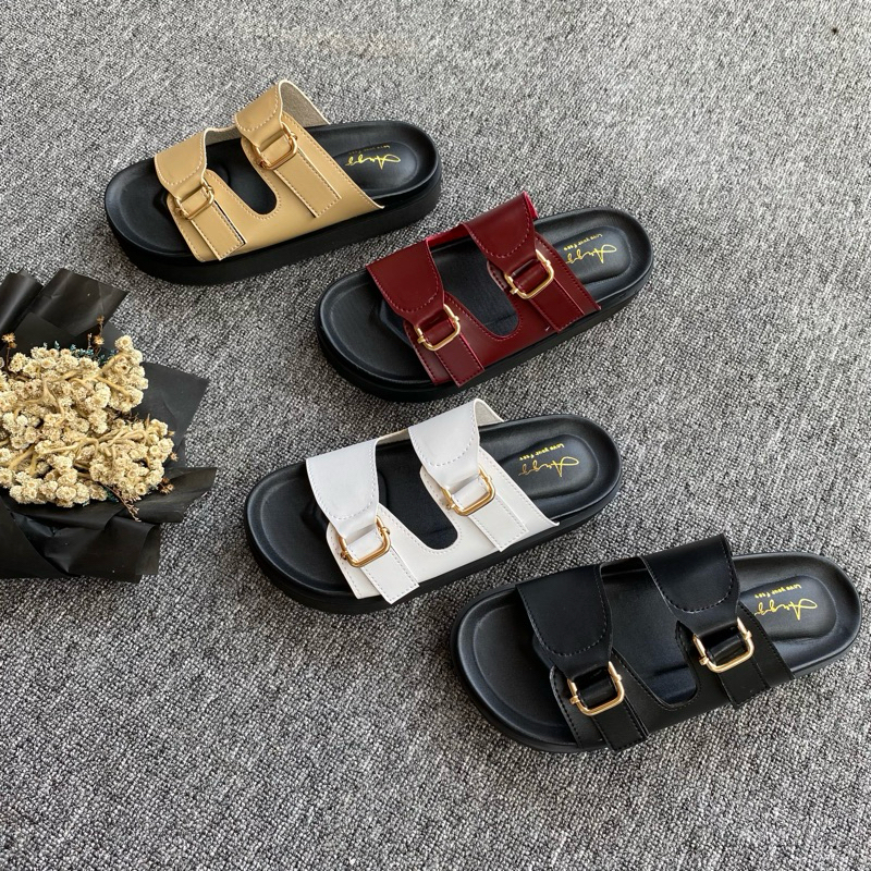 Arzz By Adelia - 043 - ไซส์ 36-41 | Alexsa Platform Sandals for Women / Birken Sandals