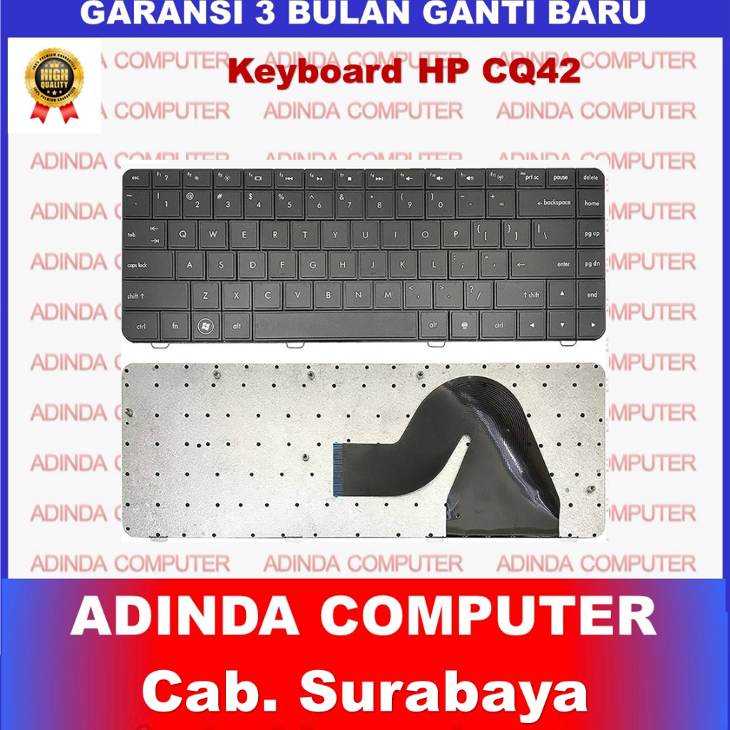 คีย์บอร์ด HP Compaq Presario CQ42 588976-001 595199-001