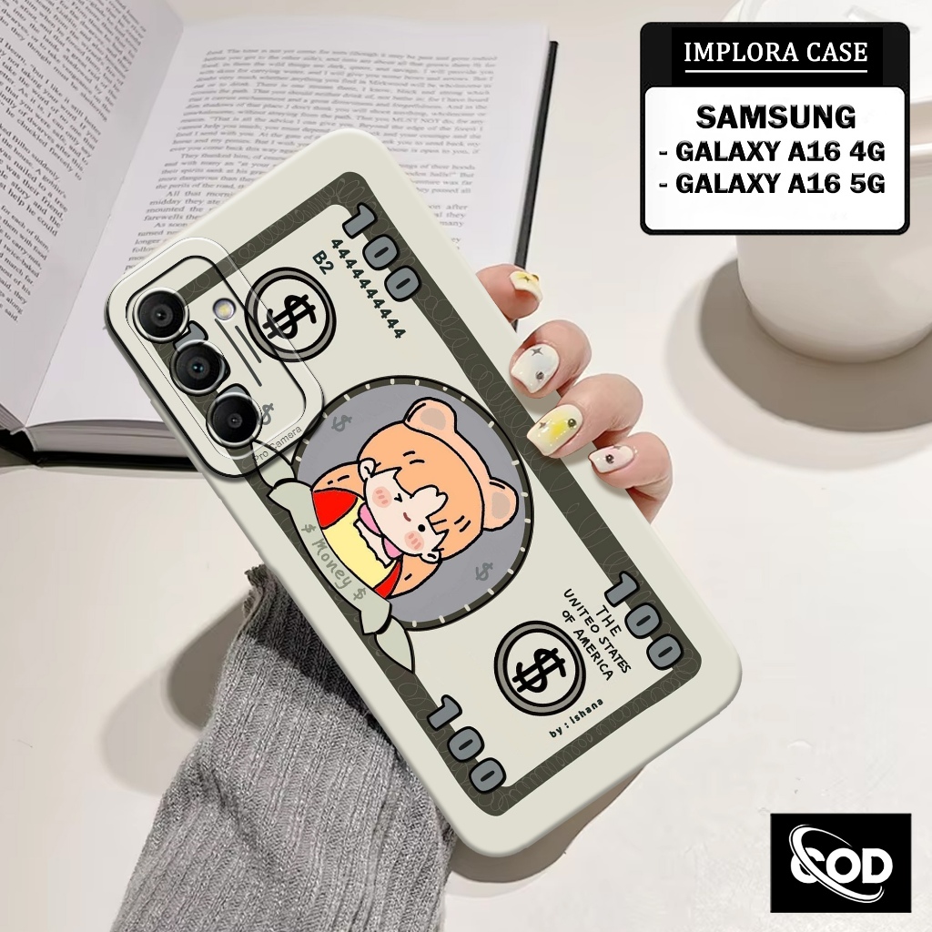 IMPLORA CASE - เคสโทรศัพท์ Samsung Galaxy A16 4G / A16 5G - เคสเงินแฟชั่น - เคสนิ่ม Samsung A16 4G /