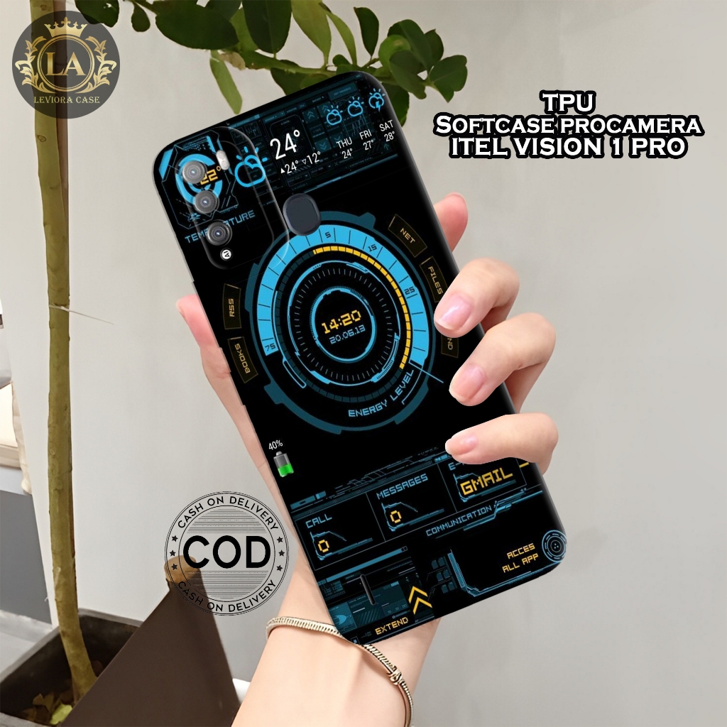 เคส HP ล่าสุด ITEL VISION 1 PRO - เคส Leviora - เคสแฟชั่น Aesthetic - ITEL VISION 1 PRO Softcase - เ