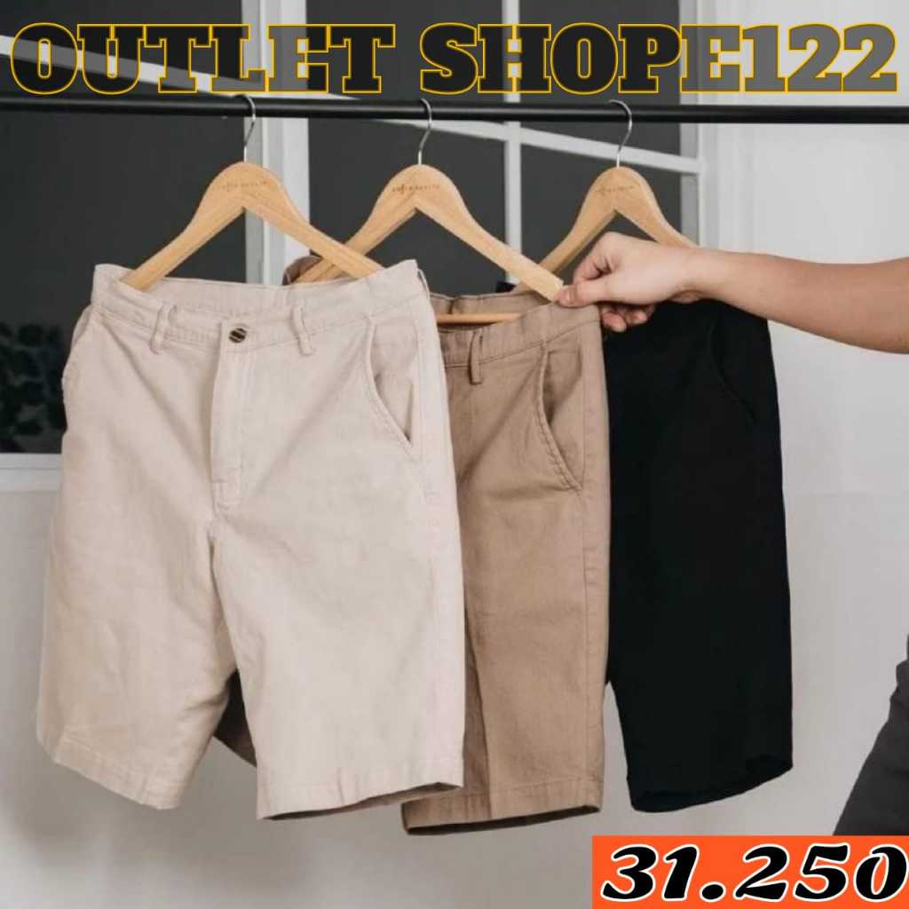 PREMIUM QUALITY กางเกงขาสั้นผู้ชาย CHINO / OUTLET SHOPE122