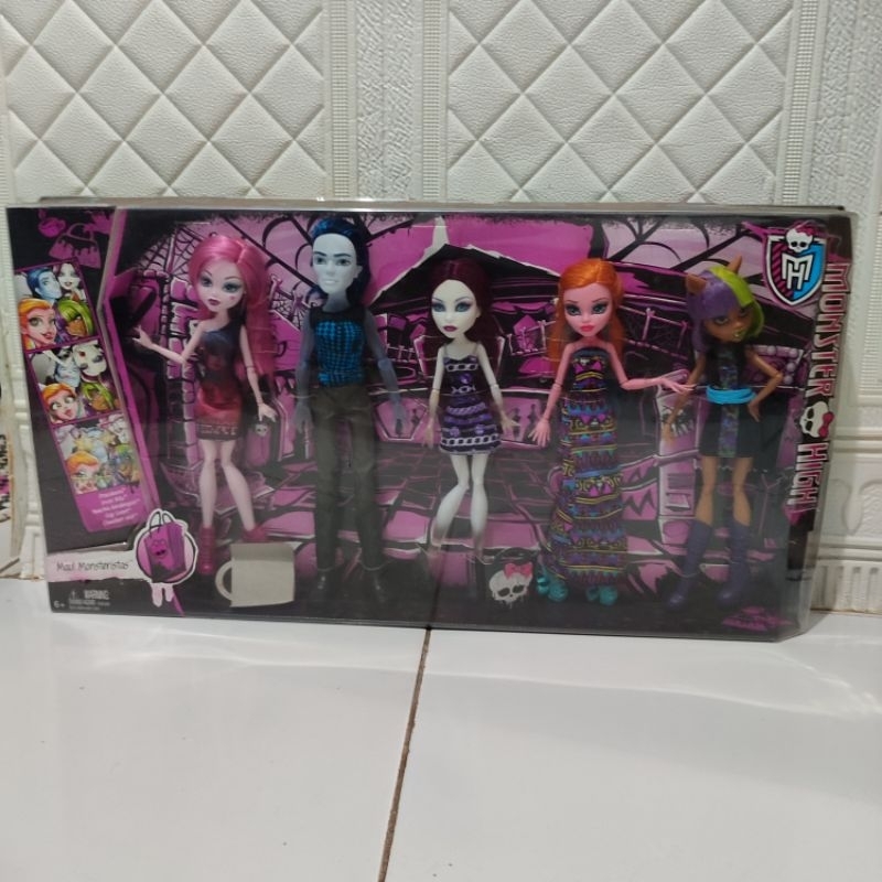 Monster high maul monsterista 5 แพ็ค
