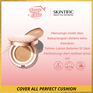 SKINTIFIC Cover All Perfect Cushion 24H Long-lasting SPF35 PA++++
