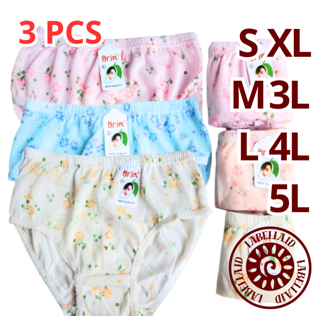 กางเกงชั้นในผู้หญิง ORIN 3 ชิ้น | Orin LAB96 ซีดีผู้หญิง