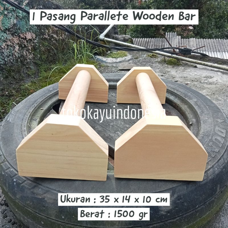 Parallels ไม้บาร์ Calisthenics อุปกรณ์ออกกําลังกาย Bar Assisted Push Up Handstand Push Up Planc Push