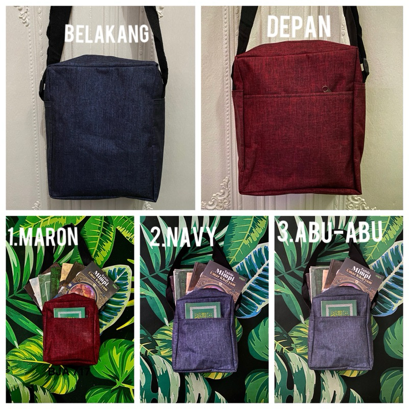 SLING BAG สําหรับ HAJJ PASSPORT NARUH - HAJJ PASSPORT BAG