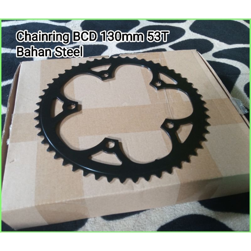 Chainring BCD 130mm 52T เกียร์หน้าจักรยาน