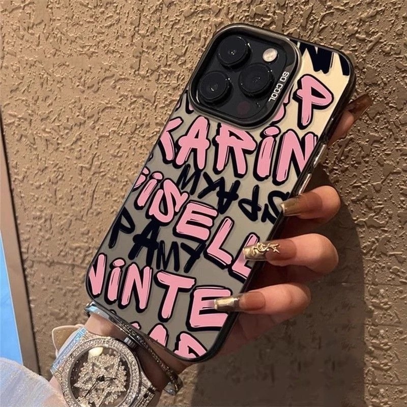 YX62 Premium Matte Hard Case Graffiti Hardcase ปลอก Hp สําหรับ Oppo A5 PRO A60 A71 A74 A78 A96 RENO 