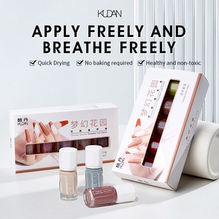 [READY STOCK] KUDAN Kutek Peel Off Kutek Kudan Set Pell Off Halal Nail Polish Untuk Sholat Dreamy Garden Series 5 PCS(MZ021)
