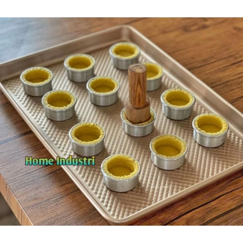 12 ชิ้น mini press tarlet Set ขนาด 4ซม. / กระทะชีสคัสตาร์ด / กระทะหนังพาย
