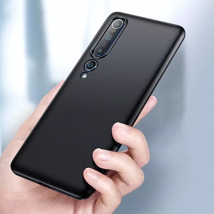 CASE XIAOMI MI 10 MI10 / MI 10 ULTRA PREMIUM MATTE SOFT BLACK DOF