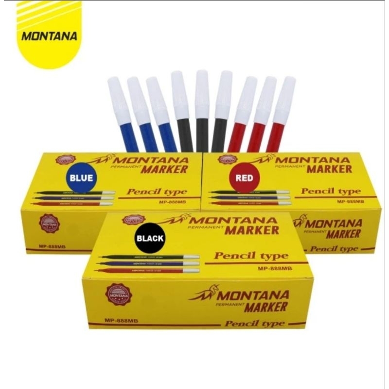 WHOLESALE 1 กล่อง MONTANA MP - 888 SMALL PERMANENT MARDERS