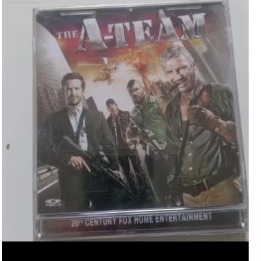 VCD Original The A Team Seal Feat Liam Neeson อินโดนีเซีย Text Seal