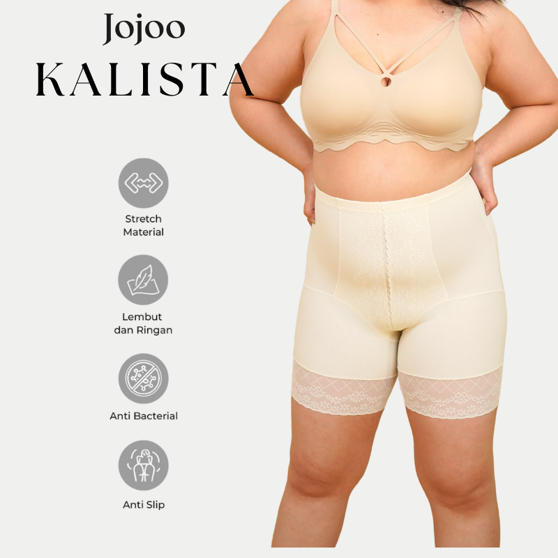 Jojoo - กางเกง Kalisa โยคะขนาด M-3XL กางเกงออกกําลังกายเอวสูงนําเข้ากางเกงขาสั้นออกกําลังกายระดับพรี