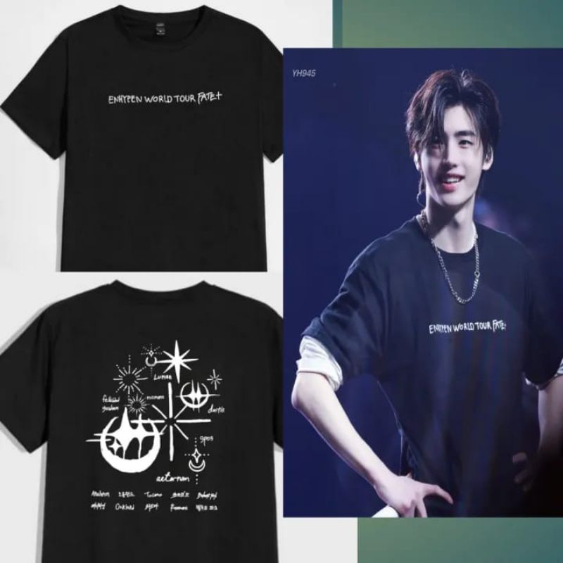 เสื้อยืด kpop เกาหลี Fate+ tour U. ส. สกรีนหน้าและหลัง FREE POLAROID 2PCS