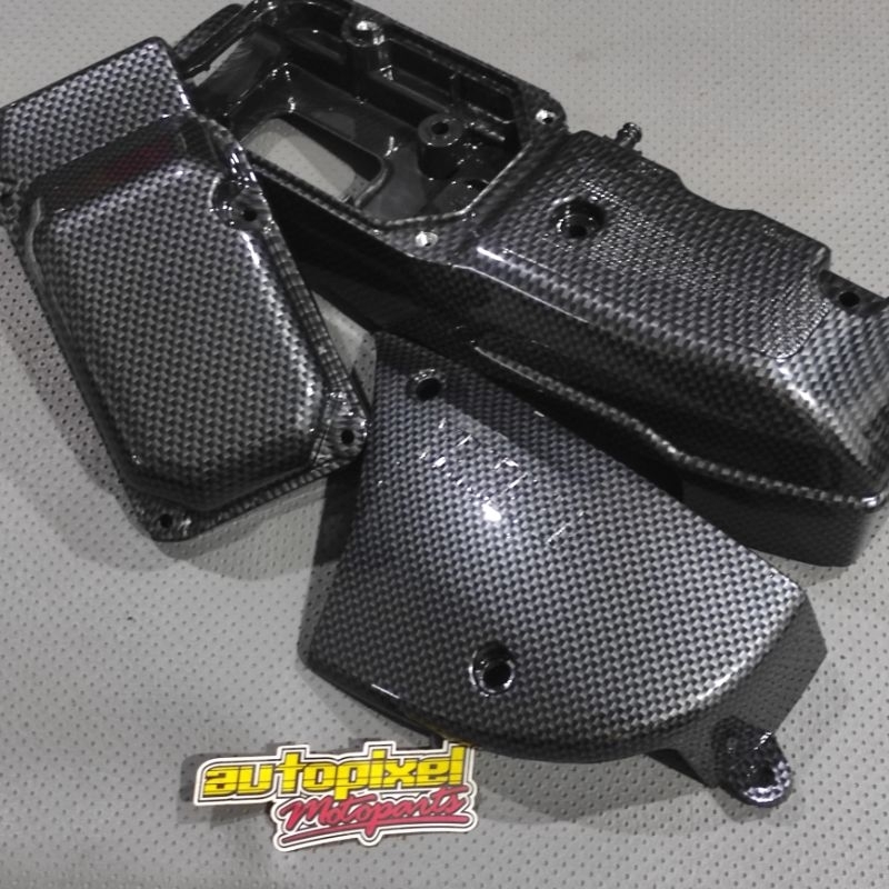 ฝาครอบคาร์บอน cvt mio smile สปอร์ตคาร์บอน wtp thailand