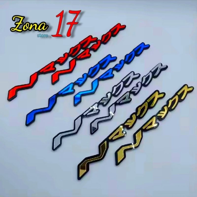 Nmax ACRYLIC โลโก้ EMBLEM LOGO NMAX ACRYLIC JAPAN 3D EMBLEM