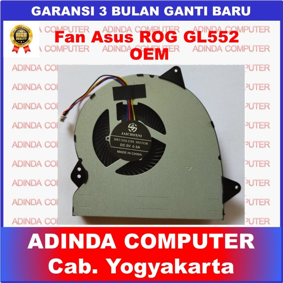 พัดลม Asus ROG GL552 GL552GL GL552J GL552JX GL552L GL552V GL552VW OEM