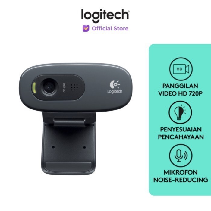การรับประกันอย่างเป็นทางการของ Logitech WebCam C270 HD ดั้งเดิม