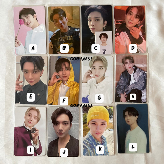 JOSHUA WONWOO SEVENTEEN FML FTS THE NAME PHOTOCARD