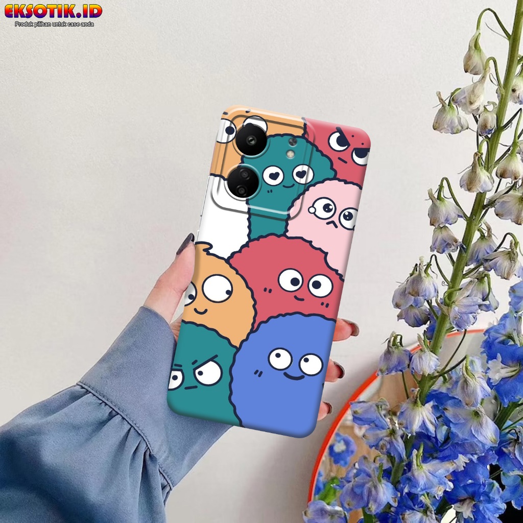 เคส Xiaomi Poco C65 - เคส Xiaomi Poco C65 - เคสแฟชั่น - Xiaomi Poco C65 Silicone - Cool and Cute Mot
