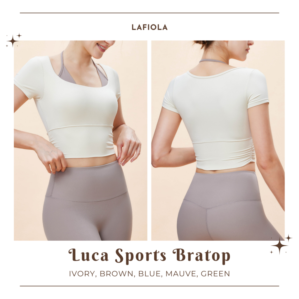 LUCA SPORTS BRATOP โยคะออกกําลังกายยิมพิลาทิส