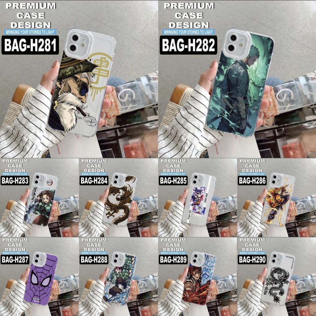 SAMSUNG S23/S23FE/S23+/S23 ULTRA/S24/S24+/S24 ULTRA Case image BAG รหัส H281-H290 ล่าสุด (MACC)