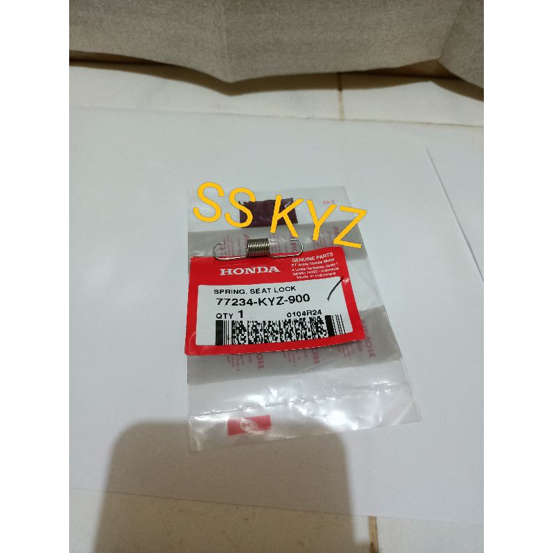 สปริงจับที่นั่งล็อคสปริงมาสเตอร์ปูตะขอที่นั่ง vario 160 supra x 125 helm ในใบมีดฉีด fi ใหม่ 125 เดิม