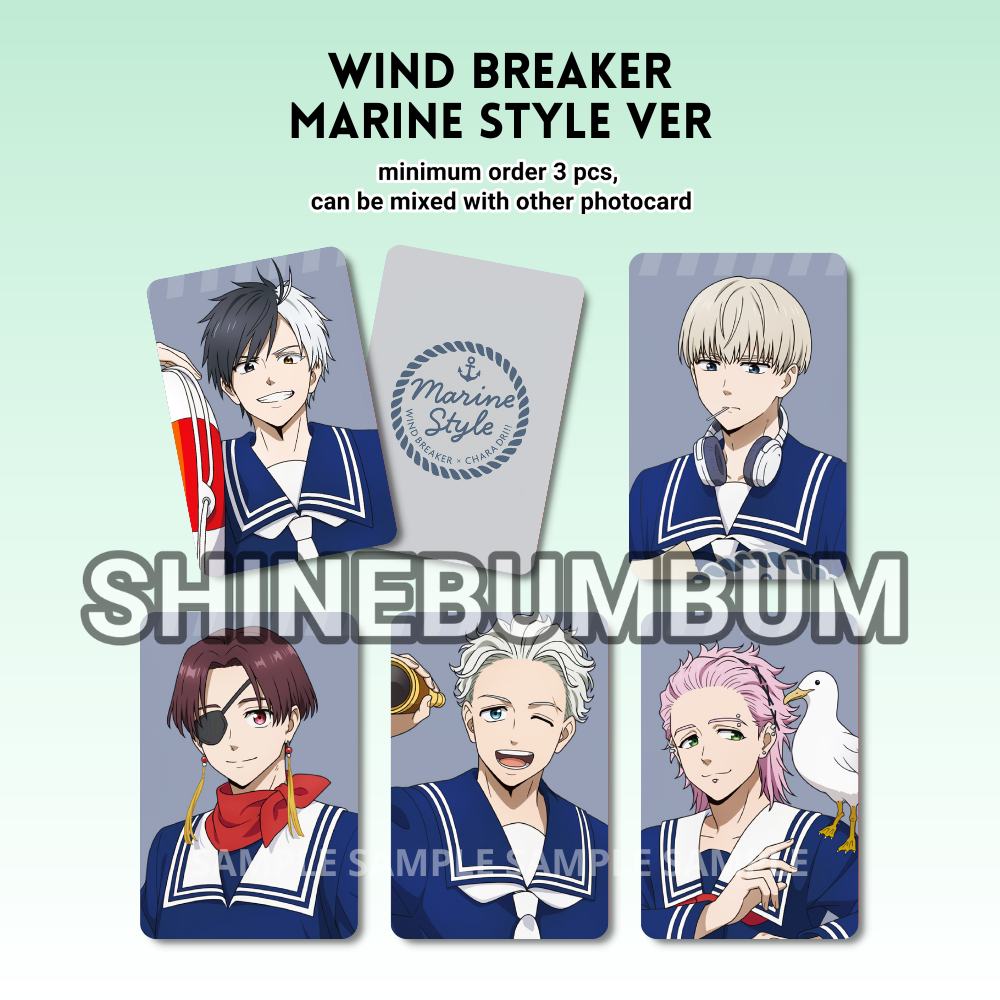 Photocard Wind Breaker [Marine Style Ver]