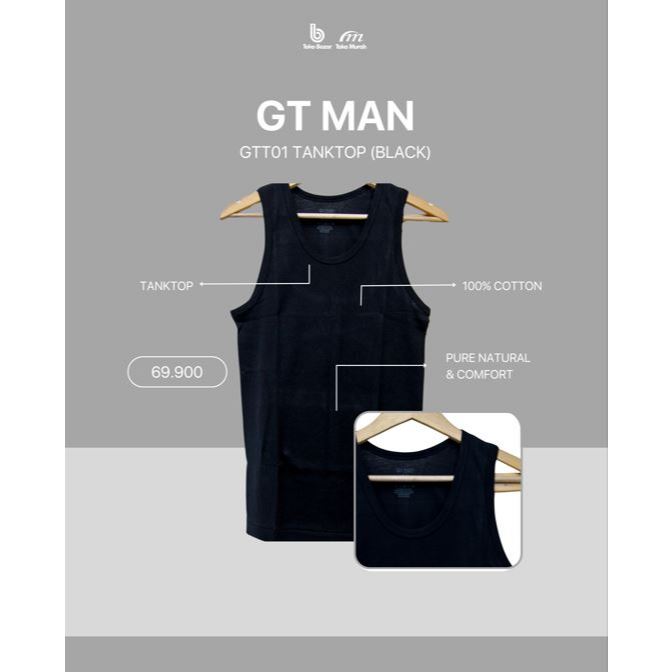GTT01 TANKTOP เสื้อกล้ามผู้ชาย | ชุดชั้นในสําหรับผู้ชาย | เสื้อกล้ามผู้ชาย | เสื้อกล้าม