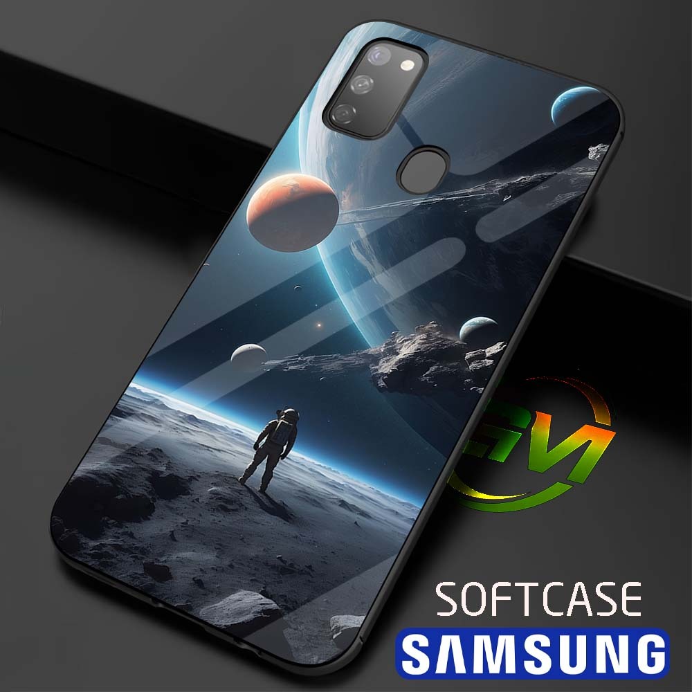 HP Softcase Glitter Samsung M10 M20 M21 M30 M30S M31 M51 |GM77| เคสซิลิโคนอ่อนนุ่มป้องกัน Galaxy Nas